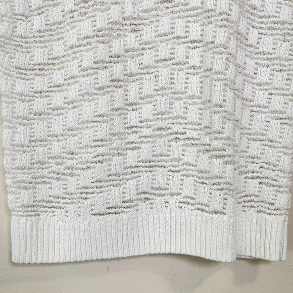 Club  Monaco Open Knit Ivory Vest - Picture 7 of 12